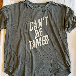 Aerie distressed shirt